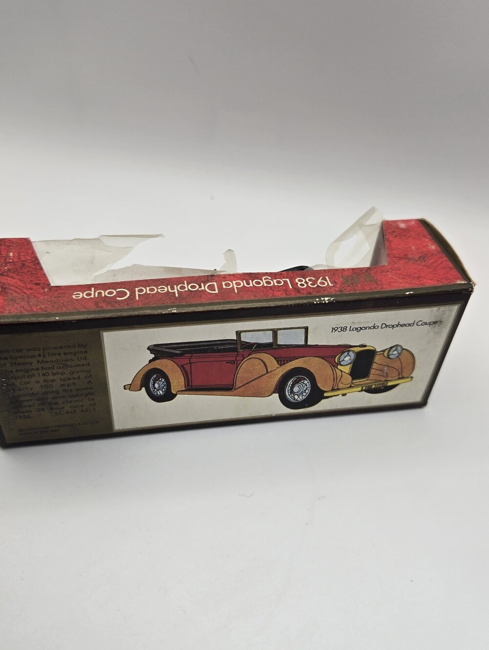 Matchbox "Models of Yesteryear" 1938 Lagonda Drophead Coupe (Y-11) - Picture 5 of 6